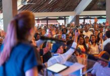 Carolina juramenta su estructura política en San Cristóbal con presencia en los 17 territorios de la provincia